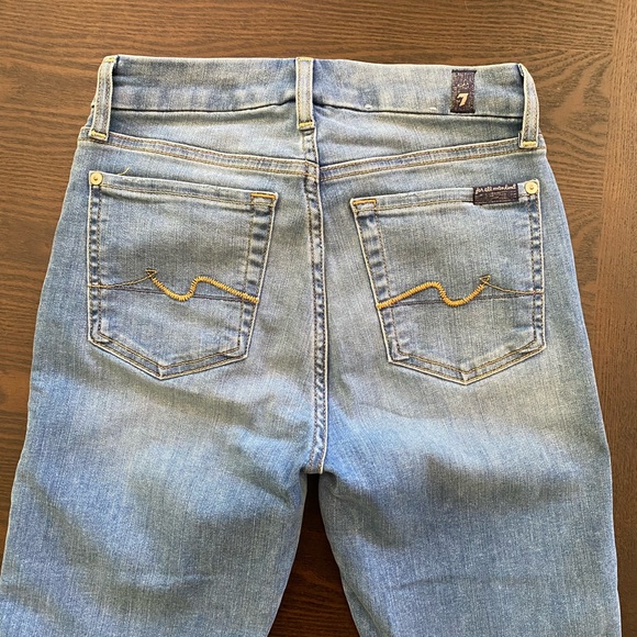 Kimmie bootcut 7 for all man kind jeans - Picture 7 of 8